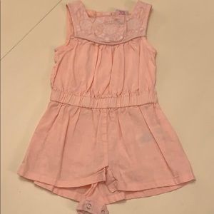 Pink romper